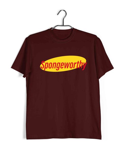 8 SPONGEWORTHY TV Series Casual Graphic Printed T-Shirt for Men
